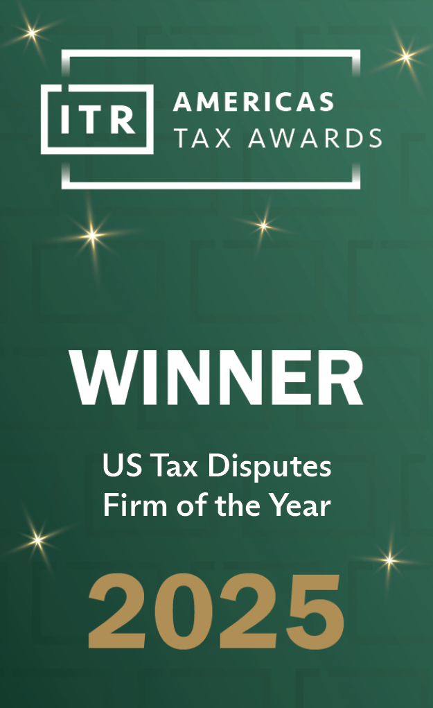 US Tax Disputes Firm of the Year 2025 US Tax Disputes Firm of the Year 2025
